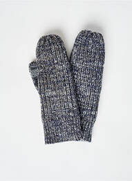 Gants gris PIECES femme