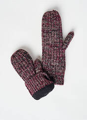 Gants noir PIECES pour femme seconde vue