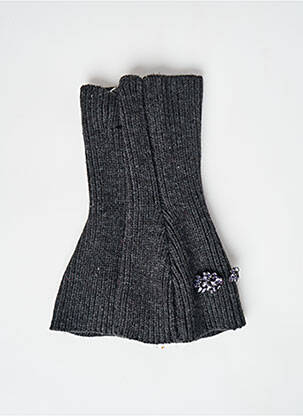 Gants gris MANGO femme