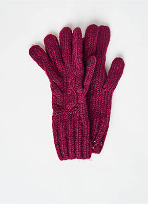 Gants rouge EDC femme