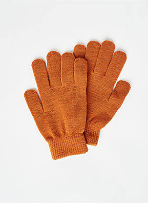 Gants marron PIECES femme