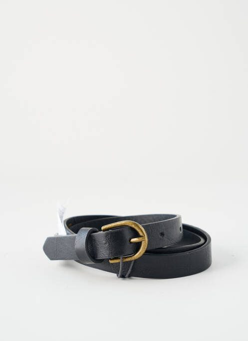 Ceinture noir PIECES pour femme