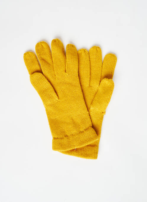 Gants jaune ONLY pour femme