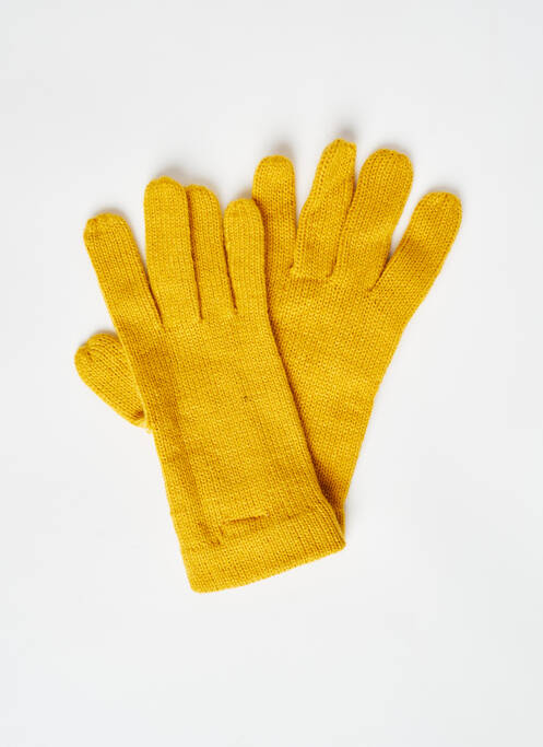 Gants jaune ONLY pour femme