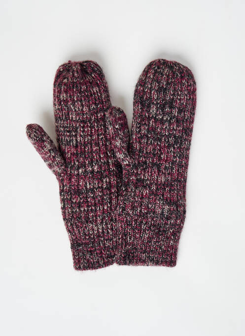 Gants noir PIECES pour femme