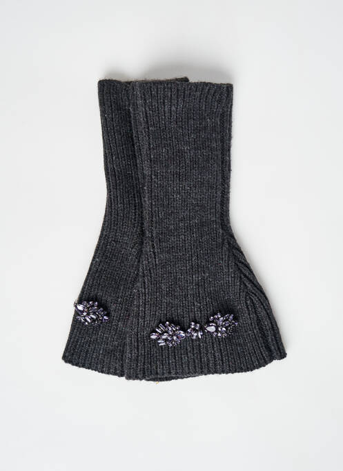 Gants gris MANGO femme