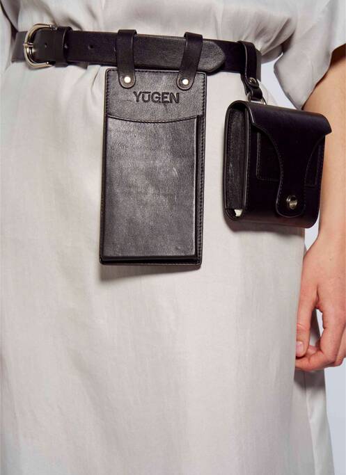 Ceinture noir YUGEN pour femme