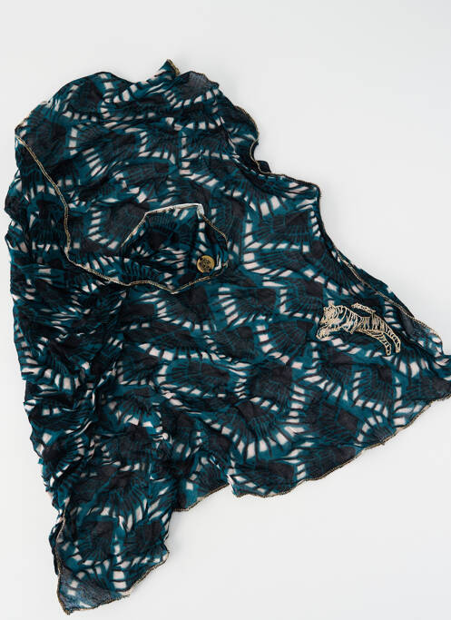 Foulard vert BIRDS ON THE RUN pour femme