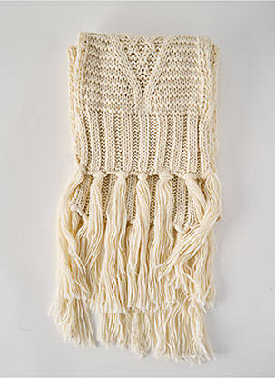 Echarpe beige PIECES femme