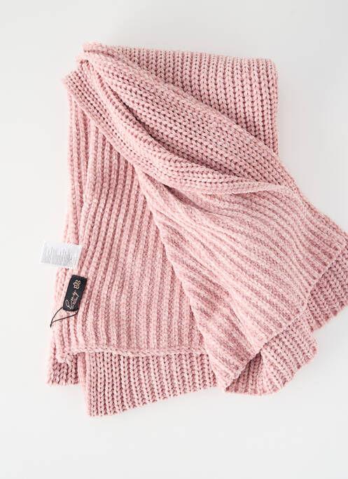 Echarpe rose EVY pour femme