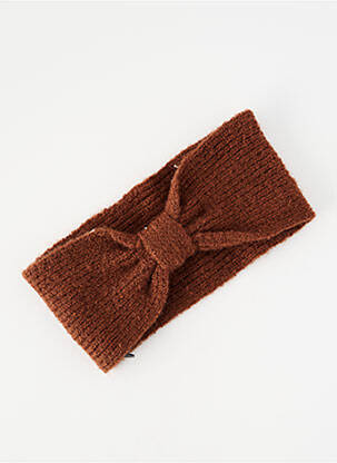 Bonnet marron ONLY femme
