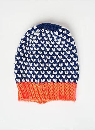 Bonnet bleu ONLY femme