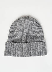 Bonnet gris PIECES pour femme seconde vue