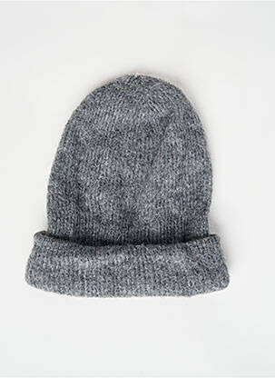 Bonnet gris PIECES femme