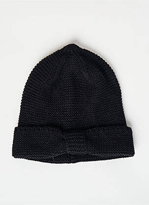 Bonnet noir PIECES femme