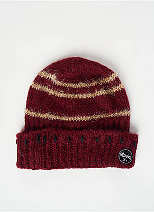 Bonnet rouge MAURICE femme