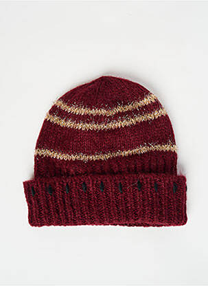 Bonnet rouge MAURICE femme