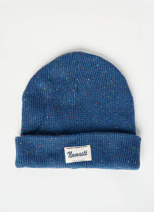Bonnet bleu DOUBLE AGENT femme