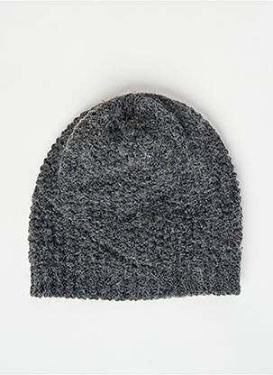 Bonnet gris PIECES femme