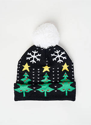 Bonnet noir ZEB STYLE LAB  femme