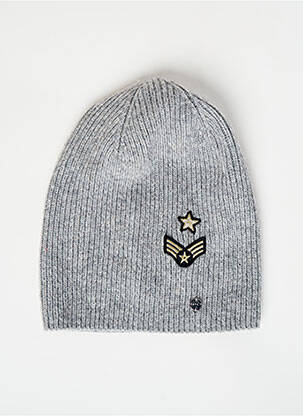 Bonnet gris EDC femme