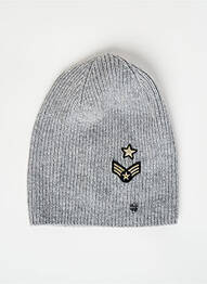 Bonnet gris EDC femme