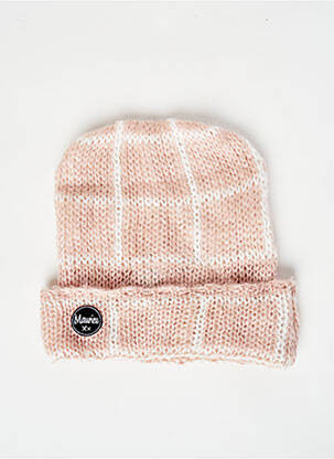 Bonnet rose MAURICE femme