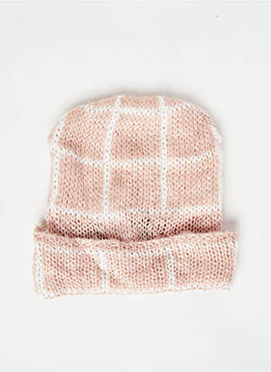 Bonnet rose MAURICE femme