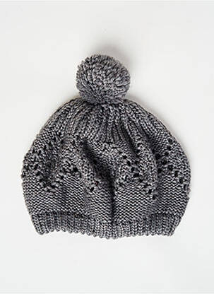 Bonnet gris EDC femme