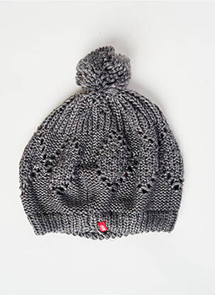 Bonnet gris EDC femme
