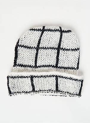 Bonnet blanc MAURICE femme