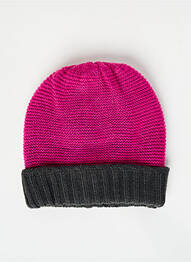 Bonnet violet PIECES femme