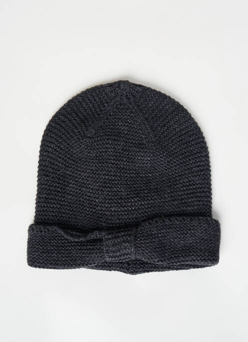 Bonnet gris PIECES pour femme
