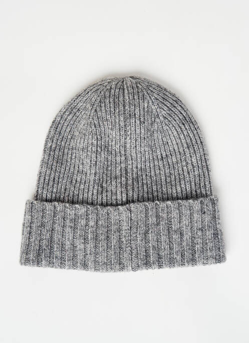 Bonnet gris PIECES pour femme