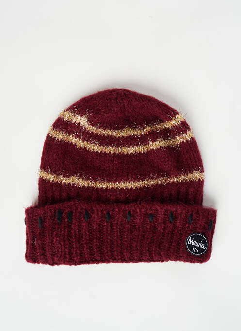 Bonnet rouge MAURICE pour femme