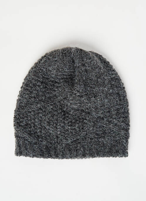 Bonnet gris PIECES pour femme