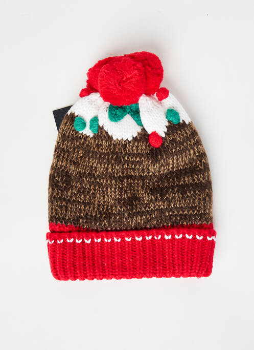 Bonnet marron ZEB STYLE LAB  pour femme