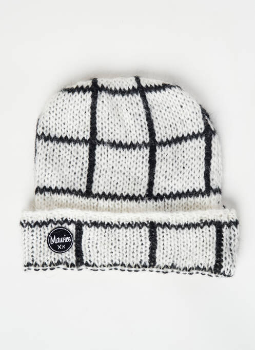 Bonnet blanc MAURICE pour femme