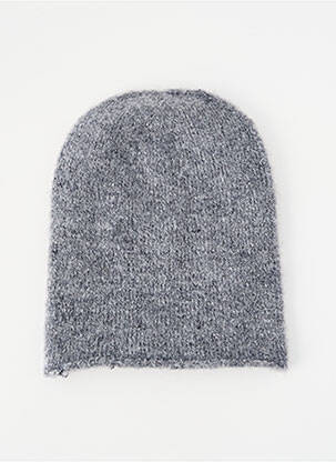 Bonnet gris PIECES femme