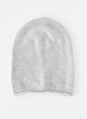Bonnet gris PIECES pour femme
