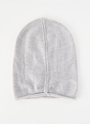 Bonnet gris PIECES femme