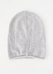 Bonnet gris PIECES pour femme seconde vue