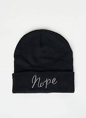 Bonnet noir ASTRID BLACK LABEL pour femme seconde vue