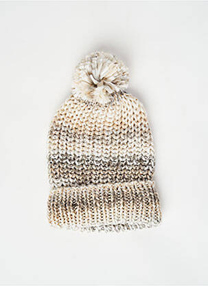 Bonnet beige BROADWAY femme