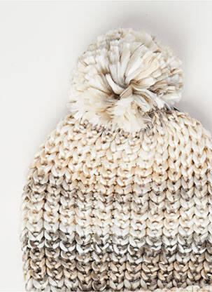 Bonnet beige BROADWAY femme