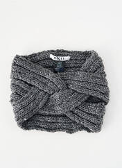 Bonnet gris PIECES pour femme seconde vue