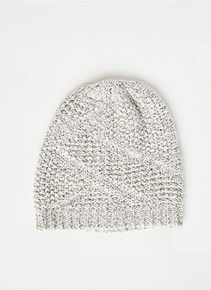 Bonnet gris PIECES femme