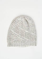 Bonnet gris PIECES pour femme seconde vue