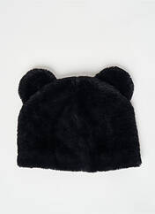 Bonnet noir DOUBLE AGENT pour femme seconde vue