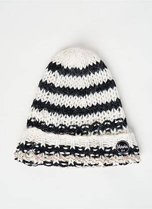 Bonnet blanc MAURICE femme